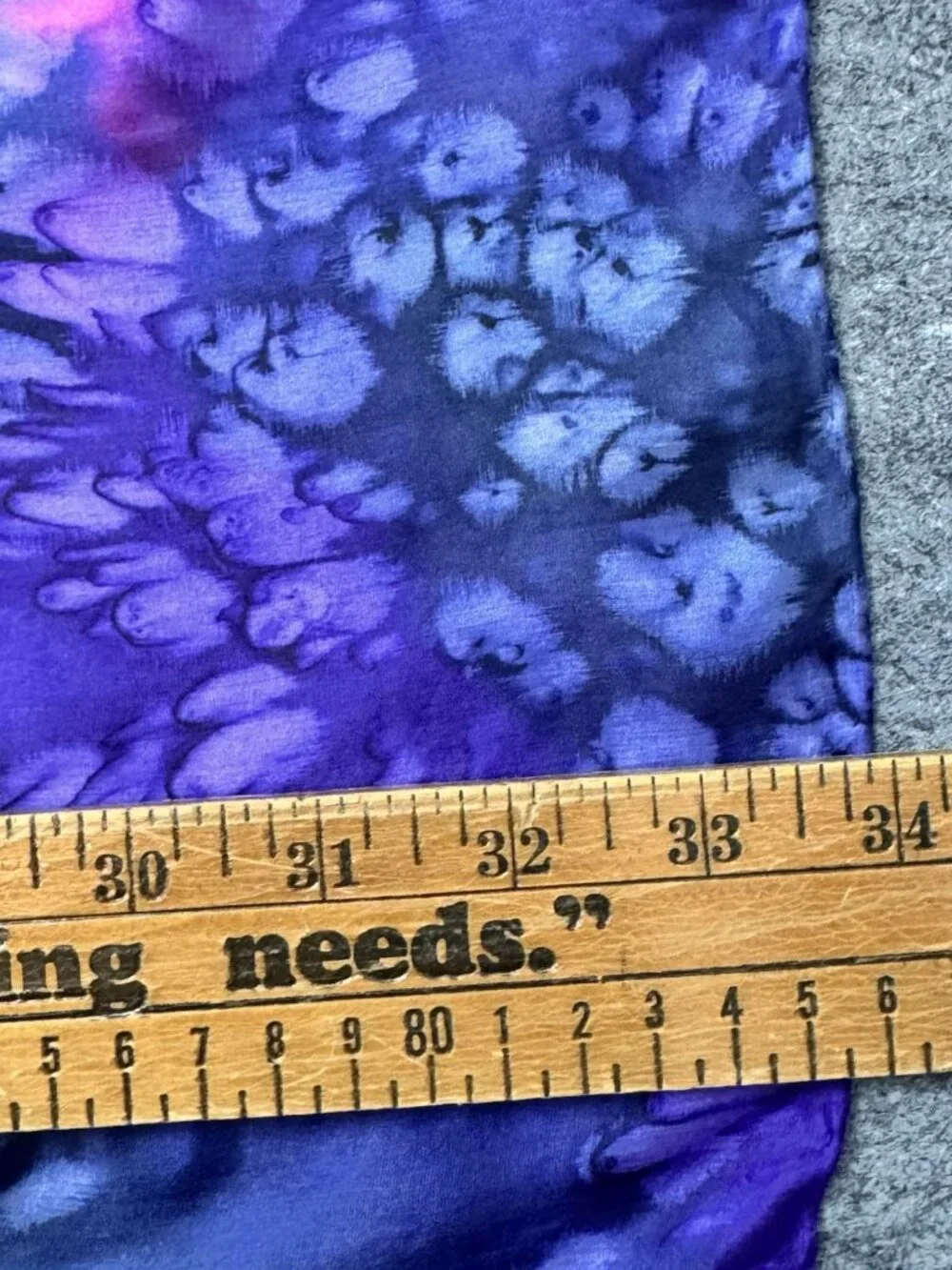 Vintage Silk Scarf Tie Dyed Color Bursts of Purple Pink Abstract 34